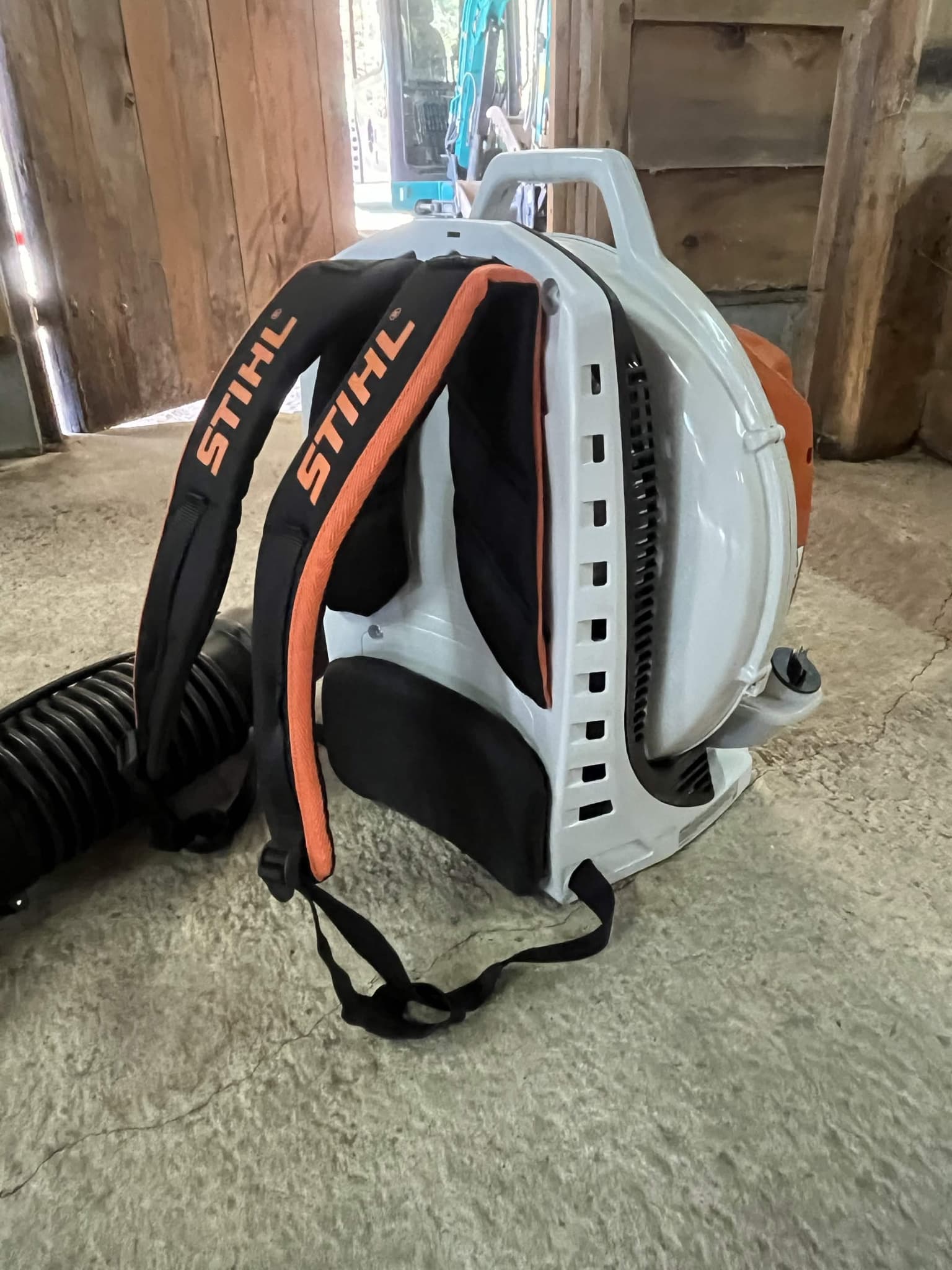 Harnais rembourré et support dorsal du souffleur STIHL BR 800 X