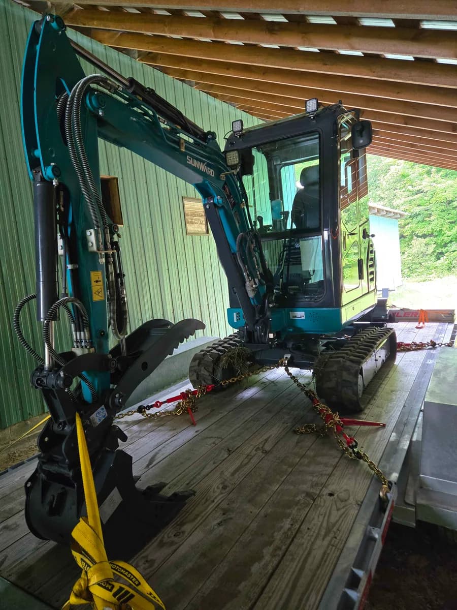 Mini-excavatrice Sunward SWE20F — photo 4